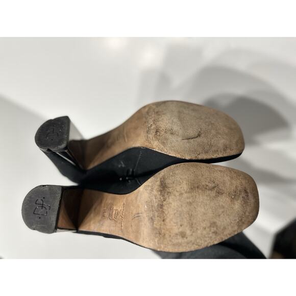 Donald Pliner Womens Black Chelsie Bootie Shootie Wedge Size 6.5 M - Picture 5 of 9